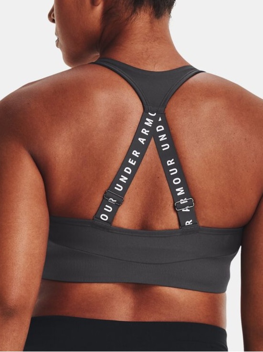 Under Armour Infinity Mid Rib Sports Bra - Picture 6 of 6